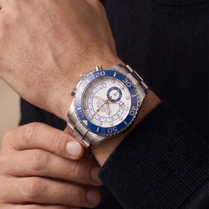 Yacht-Master II 126680 White Blue Dial Oystersteel Automatic Watch