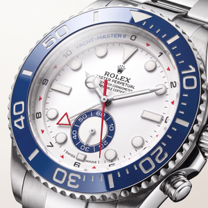 Yacht-Master II 126680 White Blue Dial Oystersteel Automatic Watch